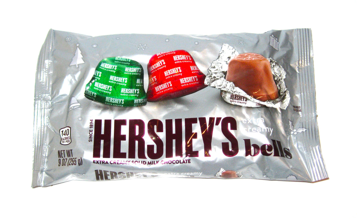 Indulge in the rich and creamy flavor of Christmas Hershey Extra Creamy Milk Chocolate Bells. Perfect for treating your guests or even Santa himself, these festive chocolates come in a 9oz bag adorned with holiday foil wrappers. Plus, use them to make a decadent cup of Hershey Hot Cocoa. A must-have for any holiday gathering!