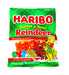 Indulge in the perfect holiday treat with our Christmas Haribo Sweet And Sour Reindeer Gummies! Enjoy a mix of sweet apple, cherry, and blueberry flavors, along with a tangy twist of lemon, strawberry, and orange. With 4oz in each bag, these gummies make for a delicious stocking stuffer or festive snack. Satisfy your sweet and sour cravings with these tasty treats!