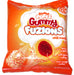 Packaging of Stuffed Puffs Gummy Fuzions chili mango flavor on a white background