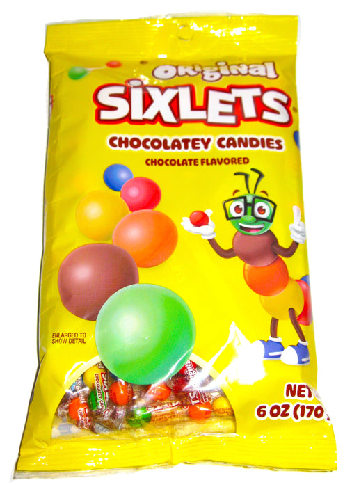 Sixlets Assorted 6oz Bag or 12ct Case