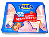Packaging of Peeps Pop-Tarts Frosted Strawberry flavor on a white background