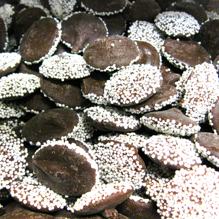 Bulk Dark Chocolate Nonpareils Large 1lb Bag
