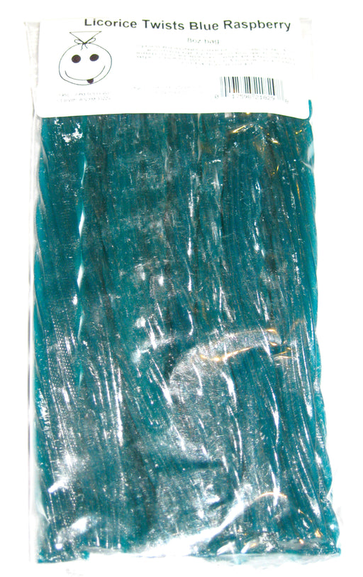 Jmbo Licorice Twists 8oz Bag 
Blue Raspberry