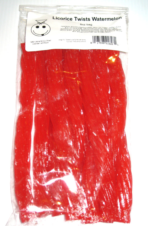 Jumbo Licorice Twists 8oz Bag Watermelon