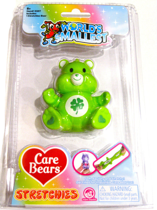 Worlds Smallest Stretchy and Squishy Care Bears Good Luck Bear