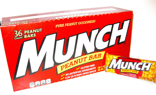 Munch Peanut Bar By Mars 1.42oz Bar - 36ct Box