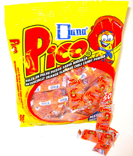 Pico The Original orange Candy Powder by Diana 50ct Bag