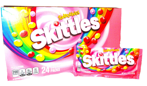 Skittles Smoothies 1.76oz pack - 24ct box