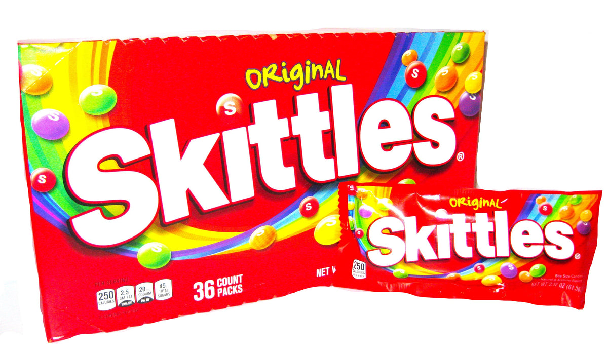 Skittles Original 2.17oz pack or 36ct box — Sweeties Candy of Arizona