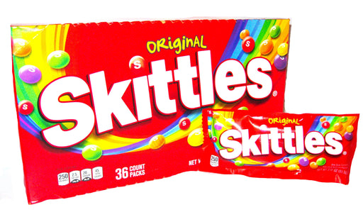 Skittles Original 2.17oz pack - 36ct box