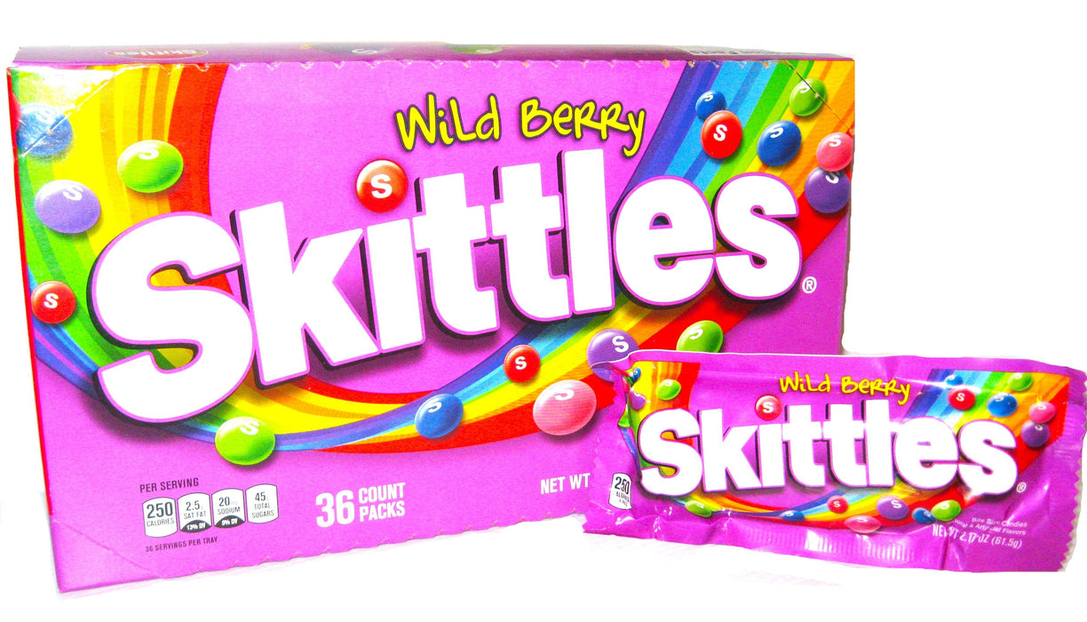 Skittles Wild Berry 2.17oz Pack - 36ct Box