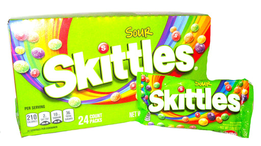 Skittles Sour 1.8oz pack - 24ct box