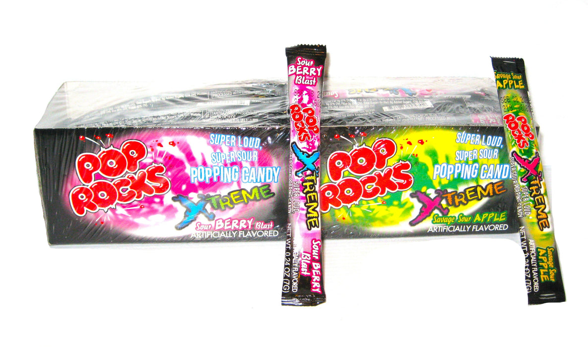 Pop Rocks Extreme SOUR .24oz pack or 48ct box — Sweeties Candy of Arizona
