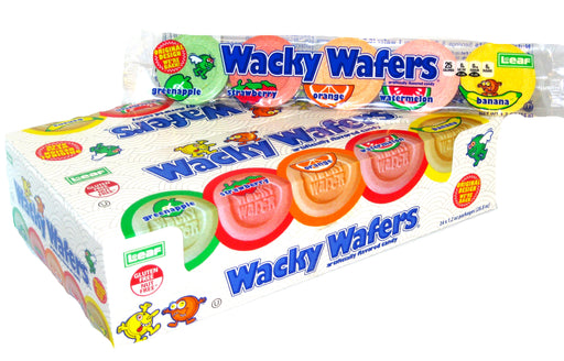 Wacky Wafers 1.2oz pack 24ct box