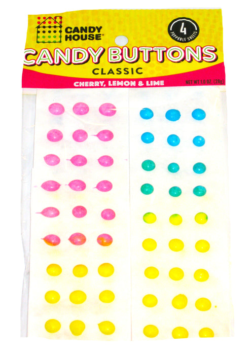 Candy Buttons 1oz Bag