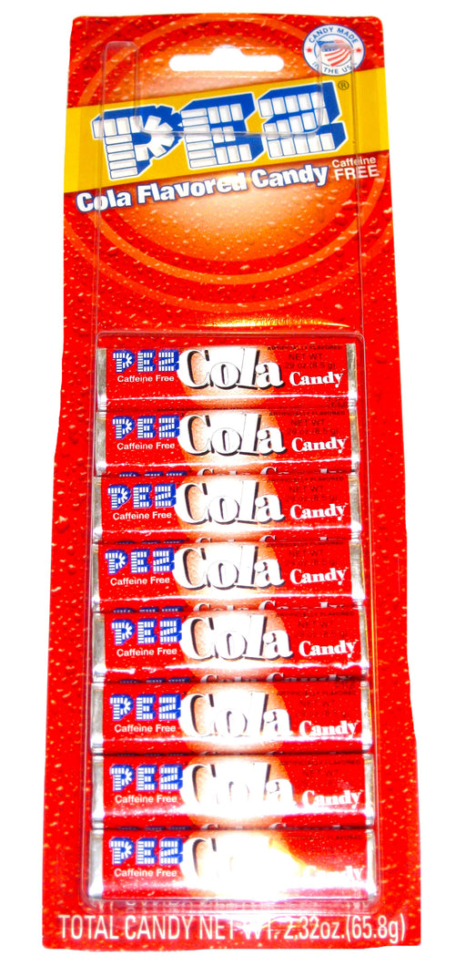 Pez Cola Candy Refill 8ct Pack