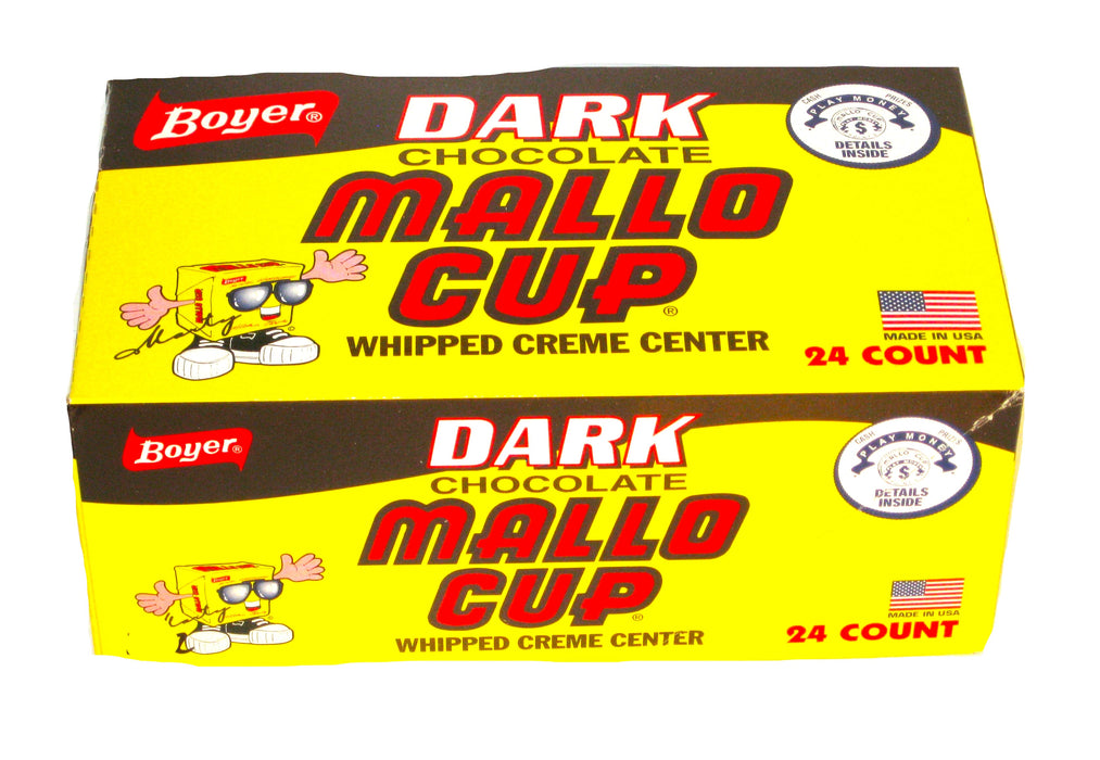 Boyer Mallo Cup Dark Chocolate 1.5oz 24ct Box