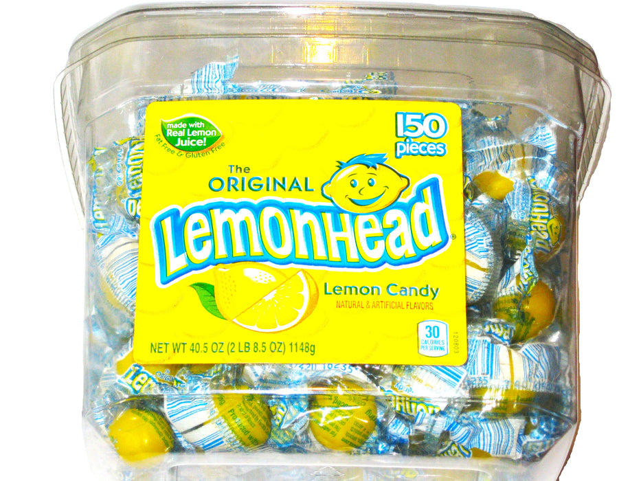 Lemon Head Candy Logo