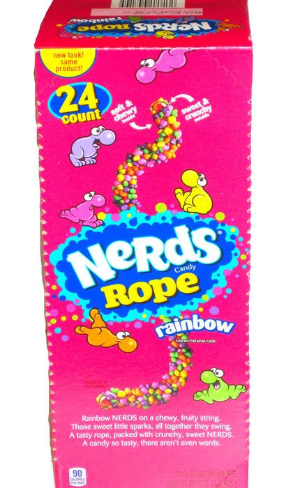 Nerds Rope Rainbow .92oz rope - 24ct Box