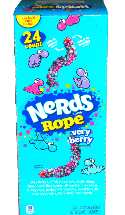 Nerds Rope Very Berry .92oz rope - 24ct box