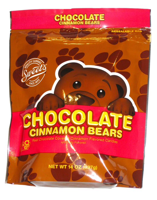 Chocolate Cinnamon Bears 14oz bag