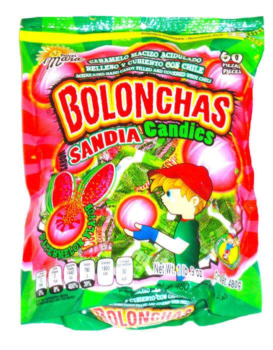 Mara Bolonchas Sandia .28oz piece - 60ct Bag