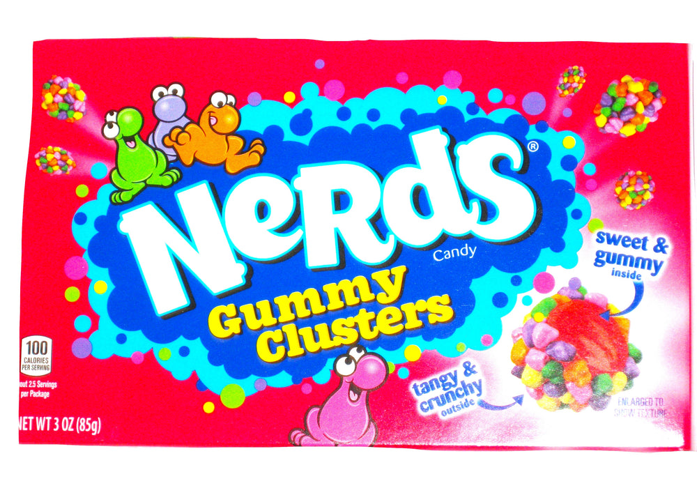 Nerds Gummy Clusters 3oz theater box