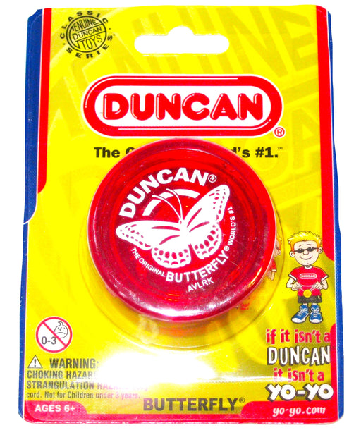 Duncan Butterfly Yo Yo Red
