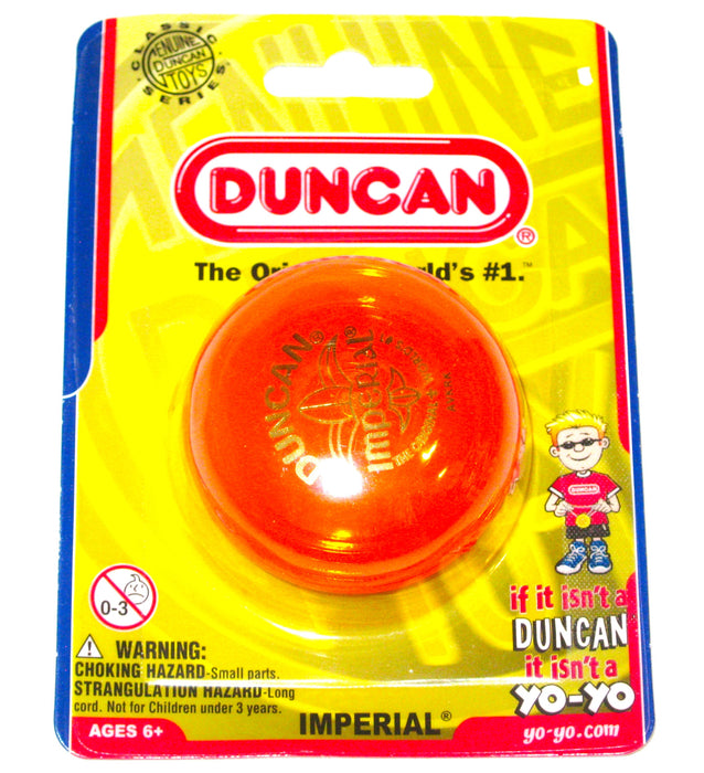 Duncan Imperial Toy Yo Yo Orange