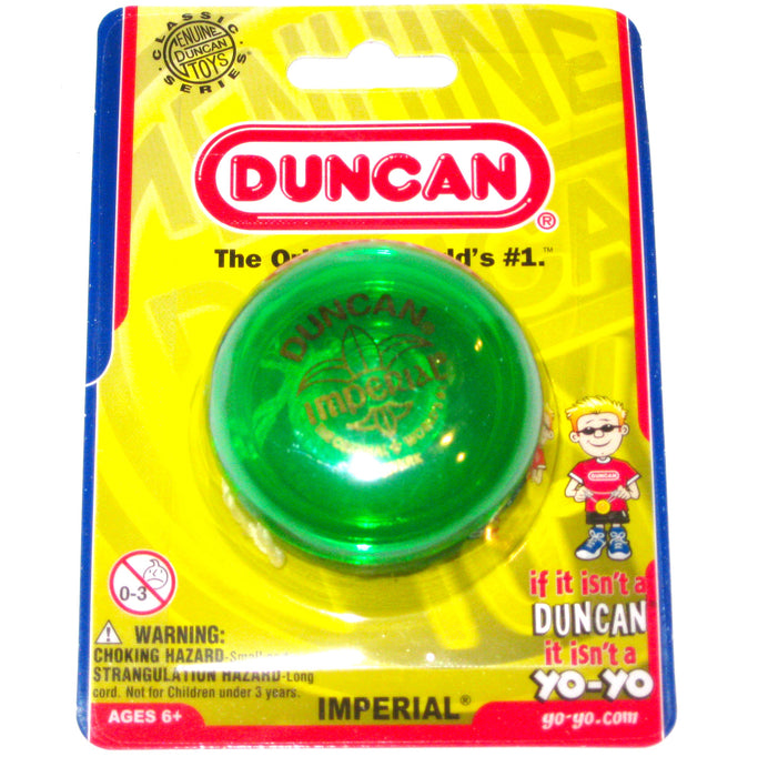 Duncan Imperial Toy Yo Yo Green\