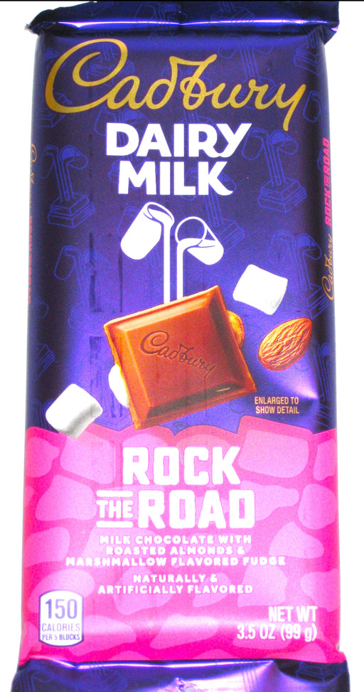 Cadbury Dairy Milk Chocolate Rock The Road 3.5oz bar