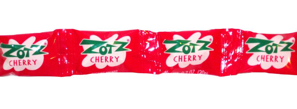 Zotz Cherry Apple Watermelon 4pc strip or 48ct box — Sweeties