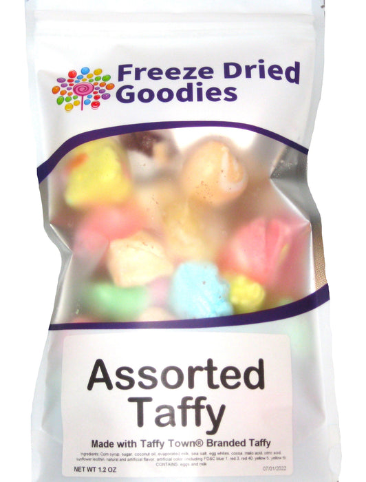 Freeze Dried Goodies Salt Water Taffy Assorted 1.2oz bag