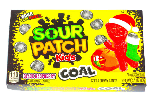 This Christmas here is the perfect gift for that someone who was not so sweet! Just kidding, these are DELICIOUS Black Raspberry Sweet n Sour Chewy Deliciousness! If you like Sour Patch Kids, Your going to love this Fun Christmas Treat!

Sour Patch Kids is a soft candy that is deliciously chewy. They are also fat-free, vegan and halal. First they're sour, then they're sweet, Sour Patch Kids!