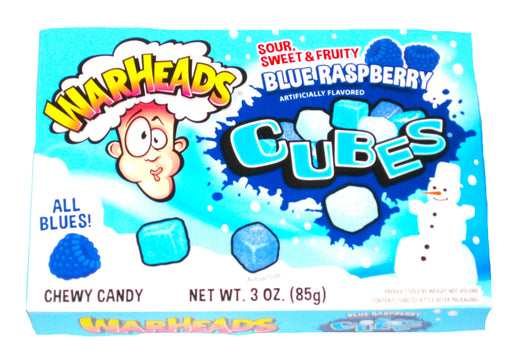 Warheads Christmas Blizzard Cubes 3oz box