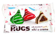 Treat your guests to a bowl of Creamy Milk Chocolate Kisses hugged by a coating of White Creme all wrapped up in Christmas foils, these delicious candies are a real treat you cant resist!