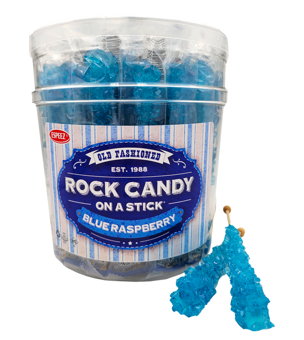 Rock Candy Stick Blue Raspberry