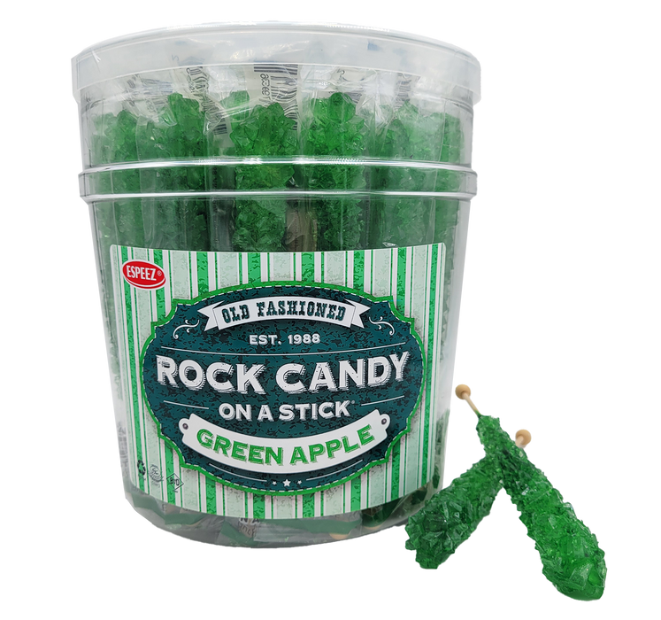 Rock Candy Stick Green Apple