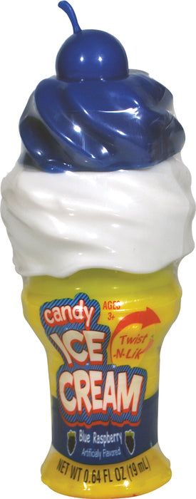 Ice Cream Candy Twist & Lick Blue Raspberry