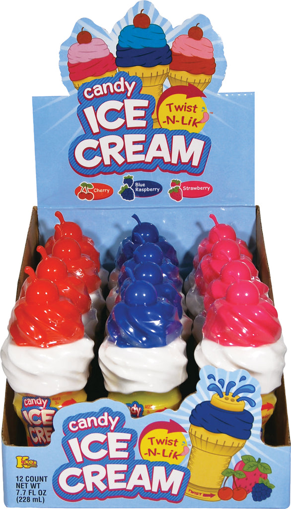 Ice Cream Candy Twist & Lick .64oz pack or 12ct box — Sweeties