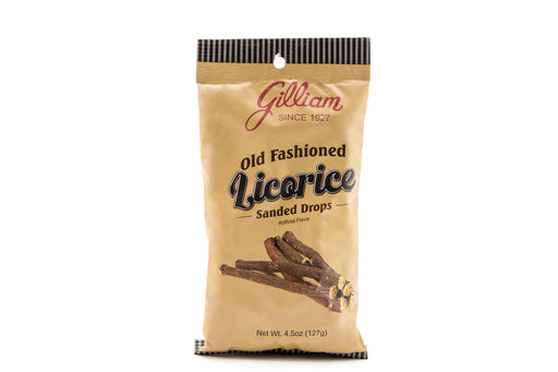 Gilliam Old Fashioned Drops 4.5oz bag Licorice