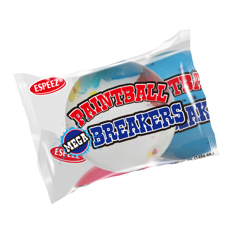Paintball Breakers 2.25'' Jawbreaker or 18ct Box — Sweeties Candy