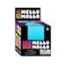 Mello Mallo marshmallow package with blue marshmallow inside on a white background