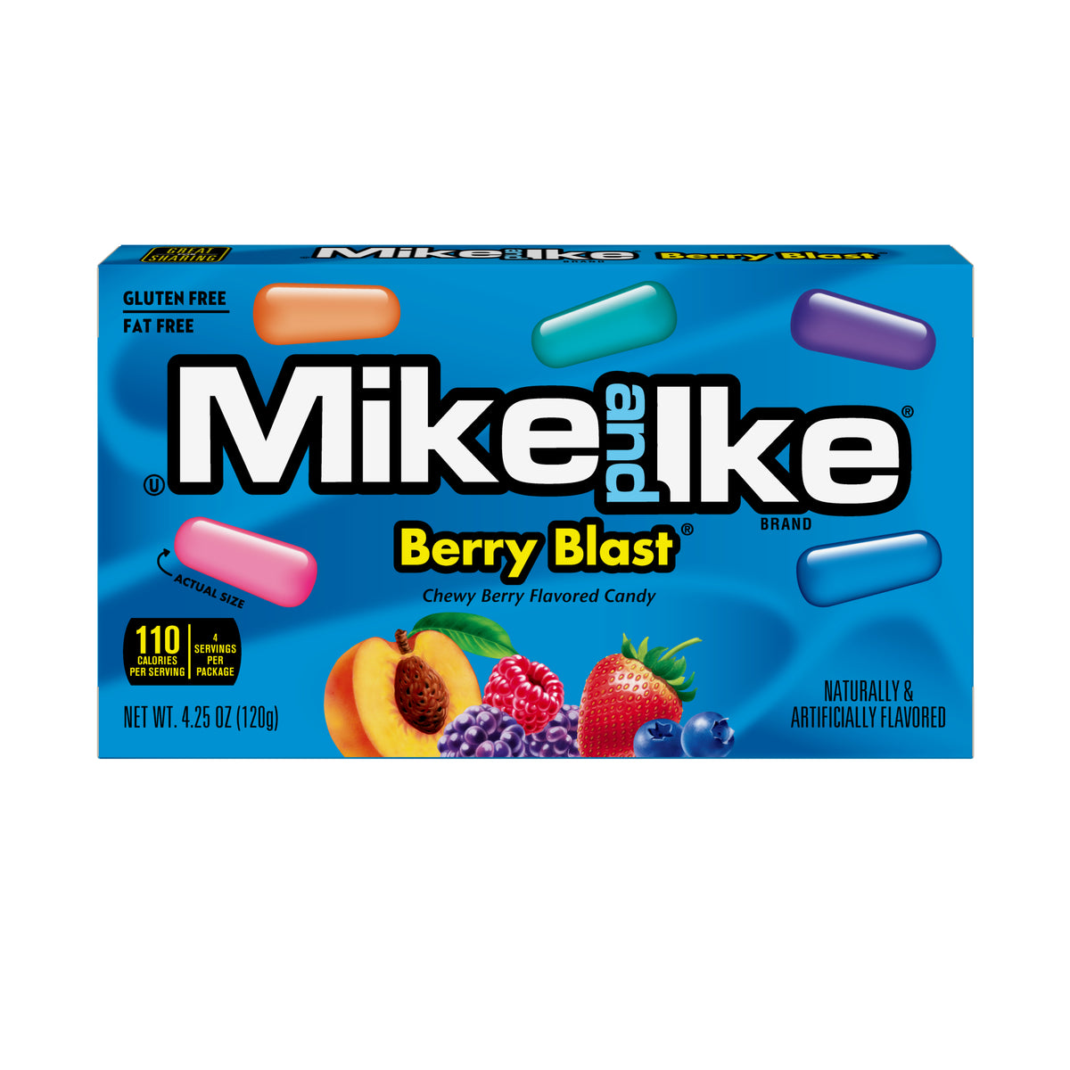 Mike and Ike Berry Blast 4.25oz box or 12ct case — Sweeties Candy