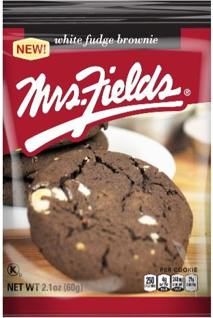 Mrs Fields 2.1oz Cookies White Fudge Brownie