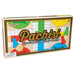 Pachisi board game box with colorful design and Schylling branding on a white background