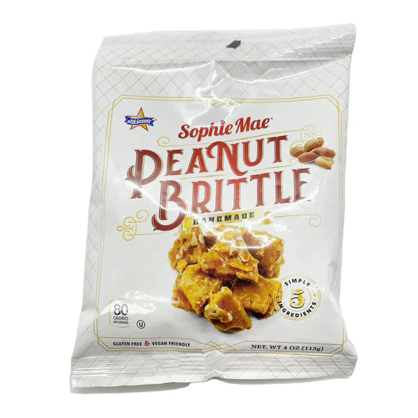 Sophie Mae Peanut Brittle 4oz Bag