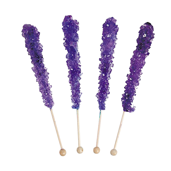 Rock Candy Stick Purple Grape