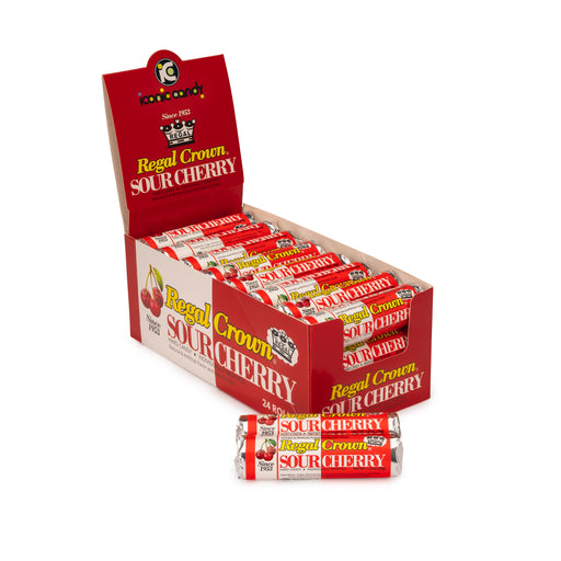 Regal Crown Sour Cherry Rolls 24ct box