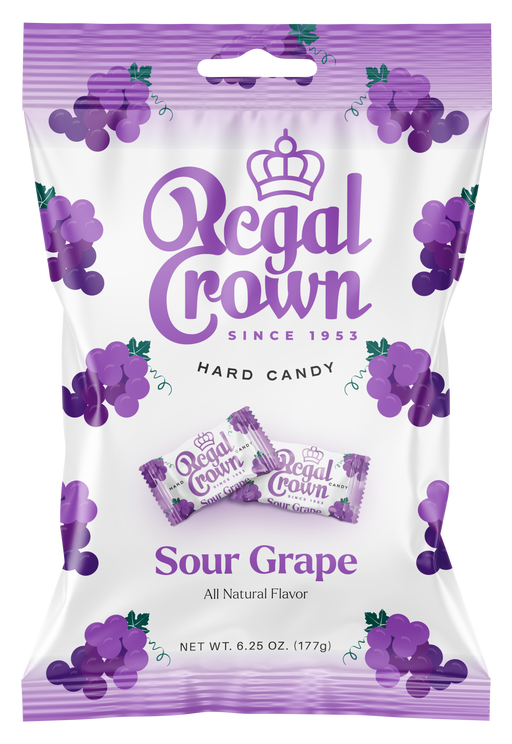 Regal Crown Sour Grape 6.25oz bag